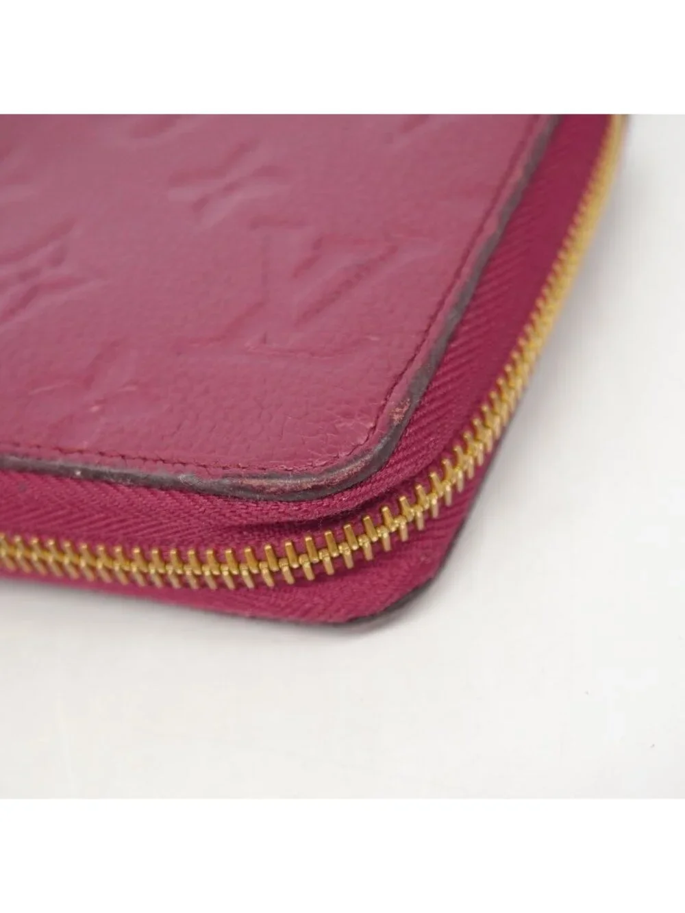 Louis Vuitton Wallet Monogram Empreinte Zippy Aurore